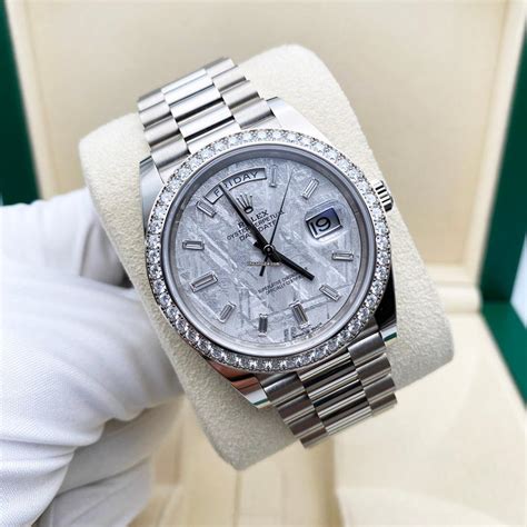 rolex 116509 meteorite|rolex meteorite dial day date.